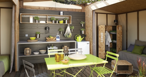 Mobil home Maori - 1 chambre - 17 m² - 2 à 4 personnes - Dimensions 6.05 x 3 m_1