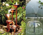 Pompe solaire 16W 12/24V 1500L/H pour bassin / fontaine / piscine_1