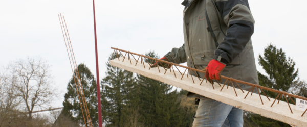 Poutrelle treillis en béton armé avec ou sans étai, destinée à la réalisation de planchers d'habitations et de vide sanitaires- Alkern_1