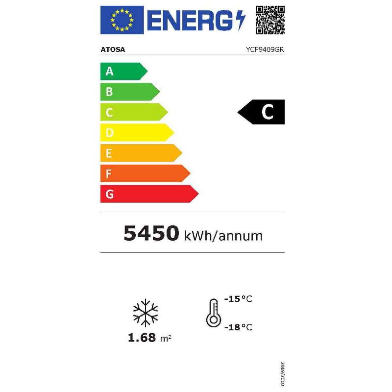 Armoire réfrigérée compacte froid négatif 3 portes vitrées ATOSA_1