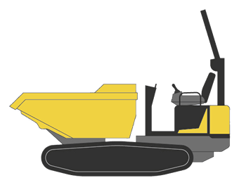 Dumper à chenilles dt15_1