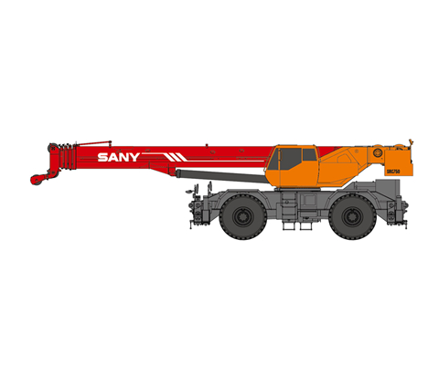 Grue automotrice compacte sany src750 - 75t_1