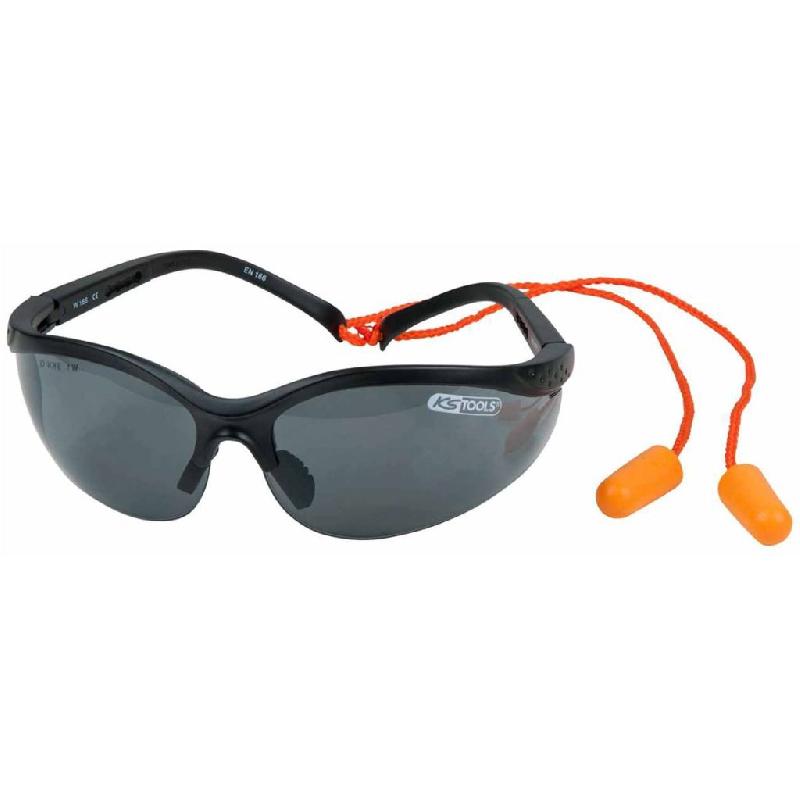 Ks tools de sécurité avec bouchons d'oreille gris 310.0171
