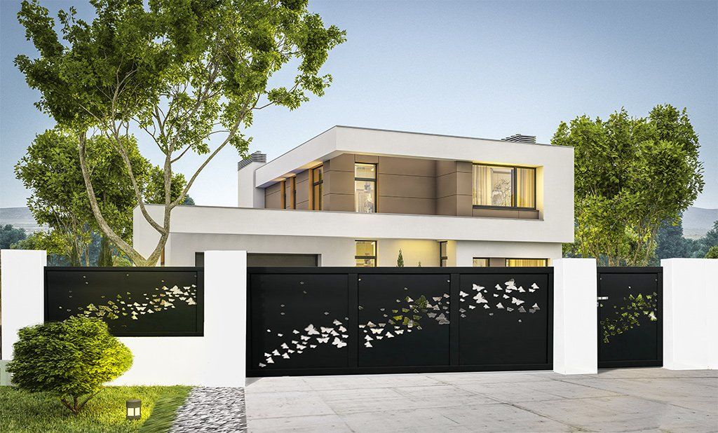 Clôture en aluminium Liberté - motif ajouré - thermolaquage certifié Qualicoat - sur-mesure - garantie 10 ans_1