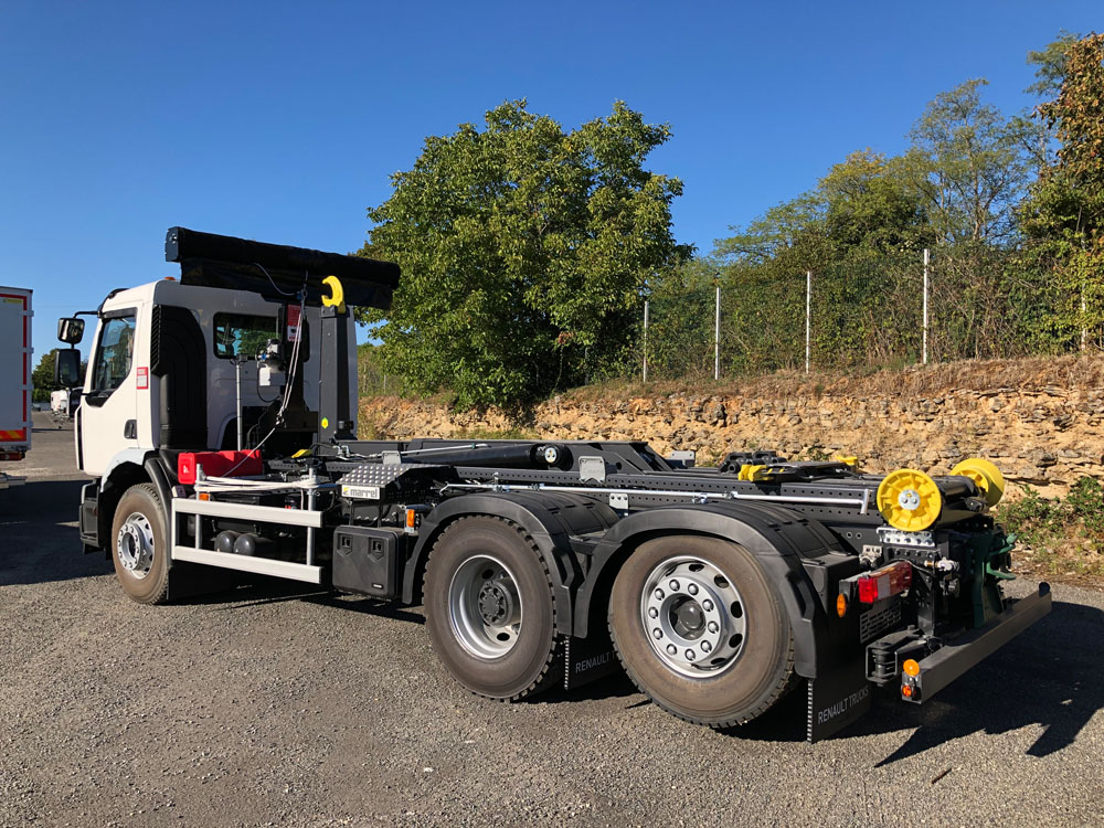 Bras amovible HPC de 18 à 22T pour camion - système multi-caissons - châssis 26T_1