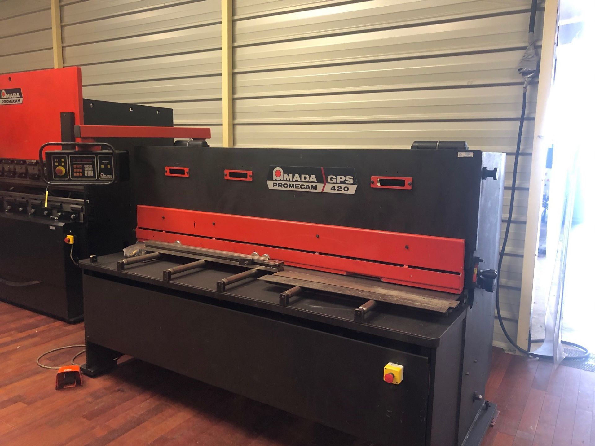 Cisaille industrielle AMADA modèle GPS 425