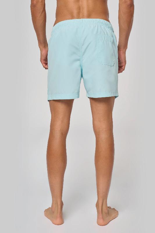 Short de bain PROACT - Réf: PA169 - 100% polyester, toucher peau de pêche, ceinture élastiquée_1