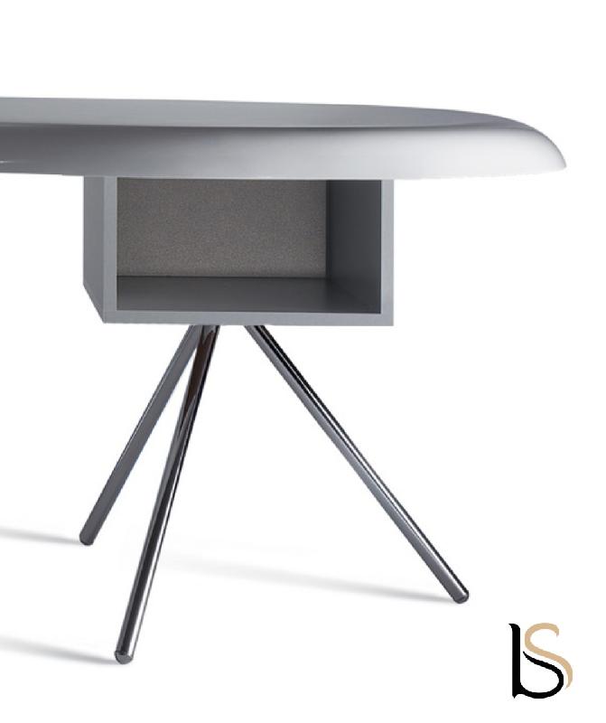 Bureau de Direction Uno - Dellarovere - Noir, Gris_1