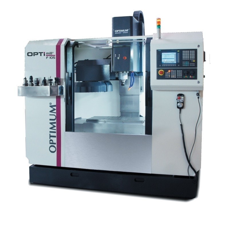 Centre d'usinage Optimum F 105 - SIEMENS Sinumerik 808D Advanced - Changeur 12 outils - Broche 10 000 T/min_1