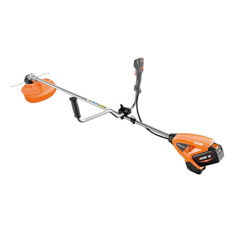 Débroussailleuse à batterie poignée en u 56v 0,95 ch 6,1 mm – ECHO – avec 2 batteries 5 ah et chargeur – dsrm-2400u/c2_1