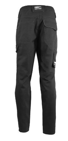 Pantalon de sécurité stretch 63% polyester, 34% coton, 3% élasthanne - 245g/m² (Anthracite/Bleu) - PCP15-38 - PUMA_1