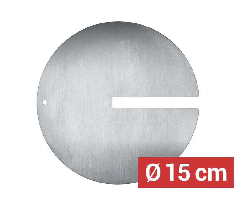 Plateau à viande pour brochette kebab avec fente - Ø 15 cm_1