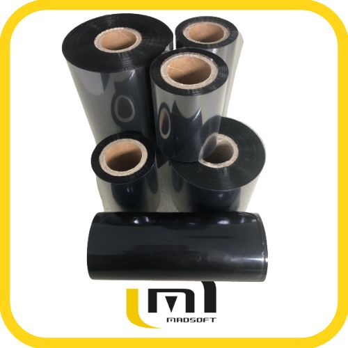 Ruban de transfert thermique cire hautes performances - imprimantes de bureau - impression sur papiers vélin et matériaux synthétiques_1