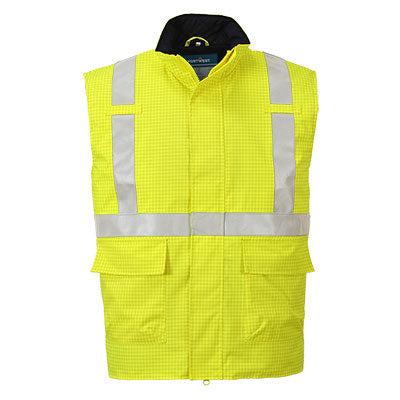 Bodywarmer HV Bizflame Multifonction FR - Jaune / S_1