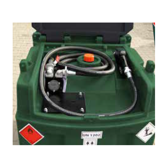 Cuve de transport fioul 600L TRANSFIOUL - pompe 60L/min - compacte et robuste_1