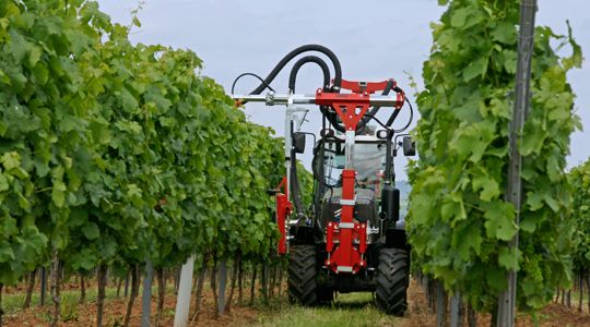 Effeuilleuse vitipulse - ero gmbh - elimine le feuillage au moyen d'un flux d'air comprimé_1