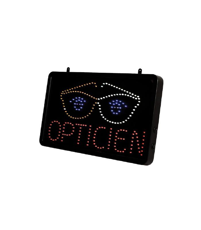 Enseigne lumineuse LED intérieur - Opticien Star - Référence : LED-82_1