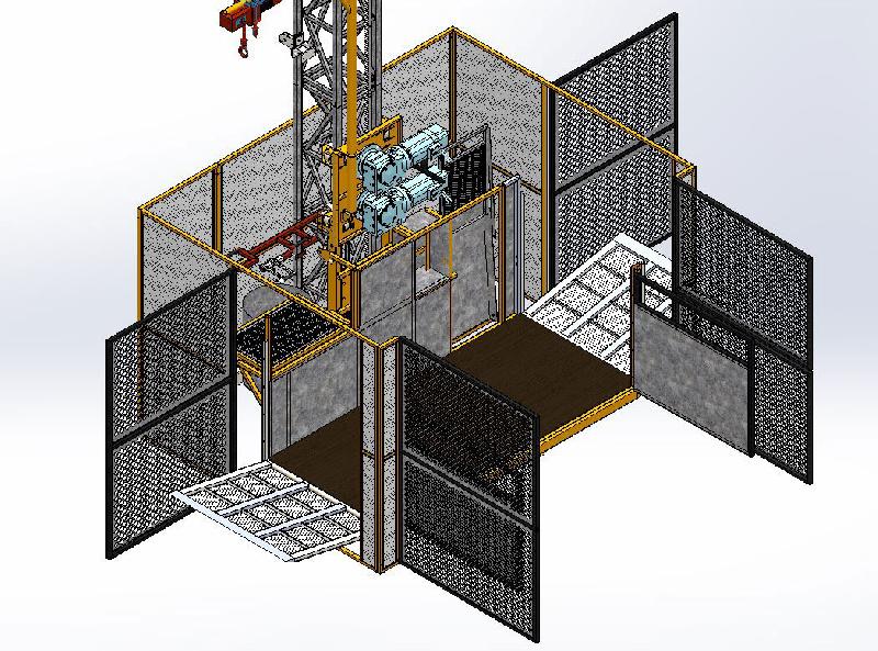 Plateforme de transport ph20 monte-charges h20_1