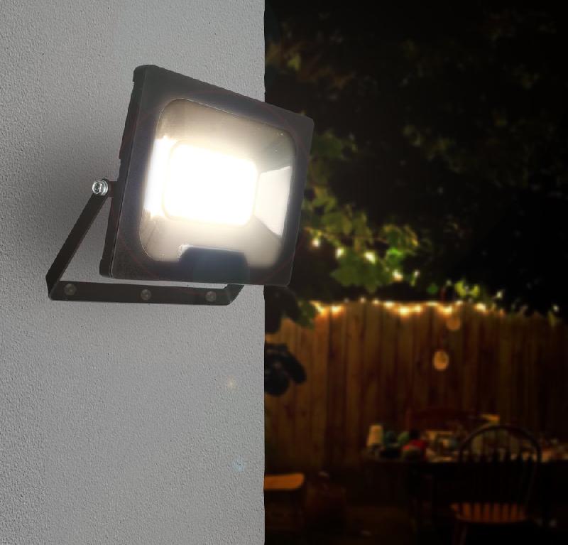 Projecteur mural Nino 50W - 4000lm - Noir - Extérieur_1