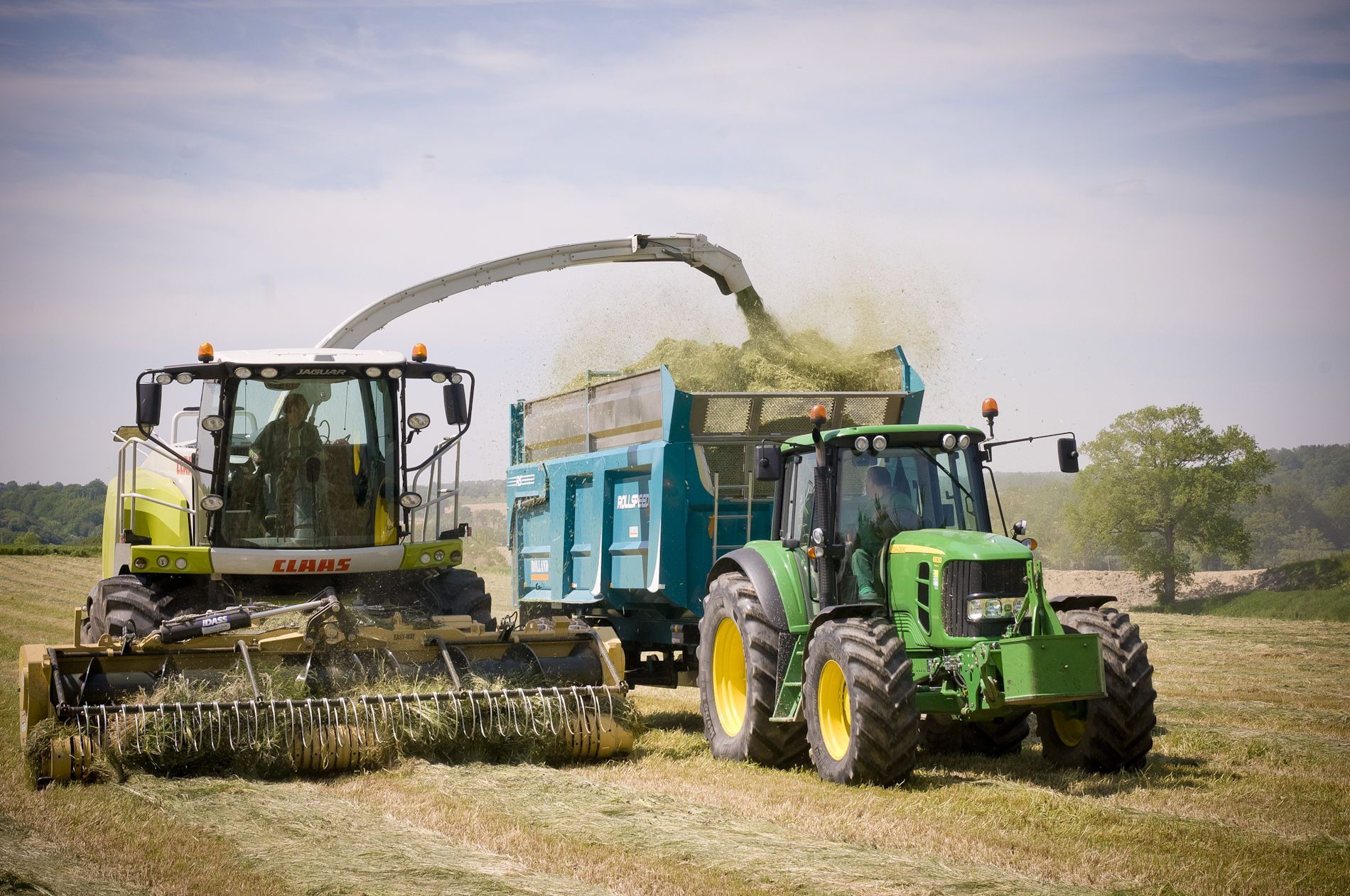 Rollspeed 6332, benne agricole robuste et au design travaillé