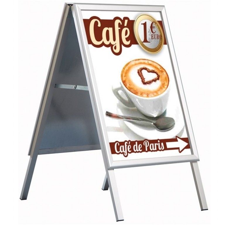 Stop trottoirs en aluminium - Papeo - personnalisable recto/verso - plusieurs formats disponibles_1