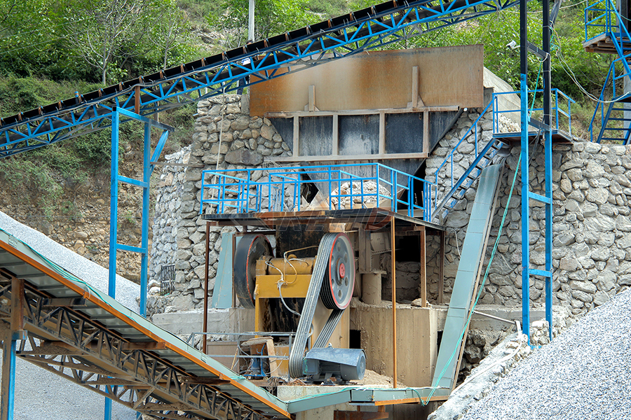 Machine de concassage primaire pour granit et roches dures