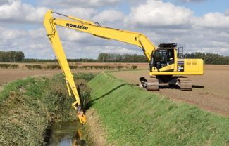 Excavator range slf/lr pelles sur chenilles super long front_1