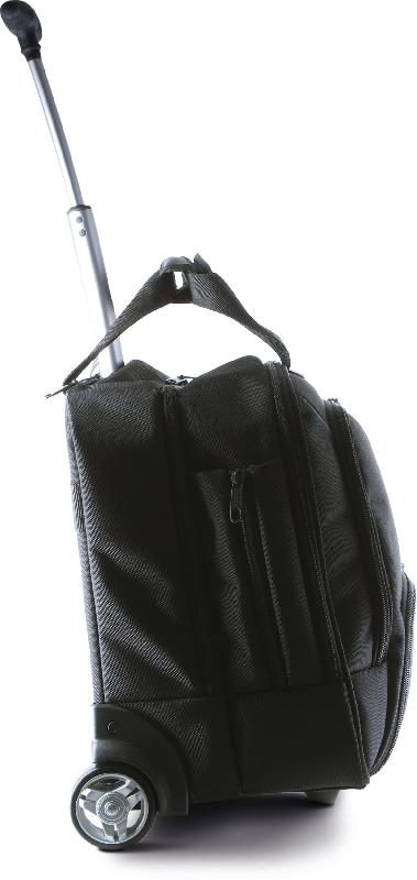 Trolley ordinateur en polyester 1680D - Réf: KI0904 - Kimood - Compartiments multiples et poignée ergonomique_1