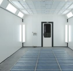 Amiral Blue Line - Cabine de peinture WEINMANN - vitesse d'air 0,4m/s - Économie d'énergie et productivité_1