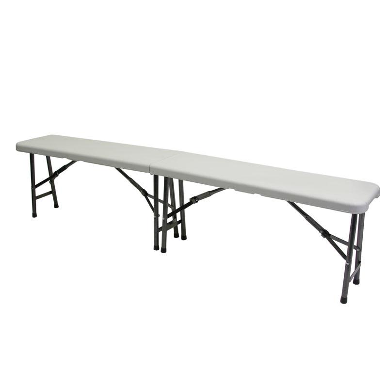 Banc pliant HDPE Nimes 182cm -_1