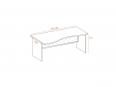 Bureau individuel ADAMS avec forme vague - Kesiolt_1
