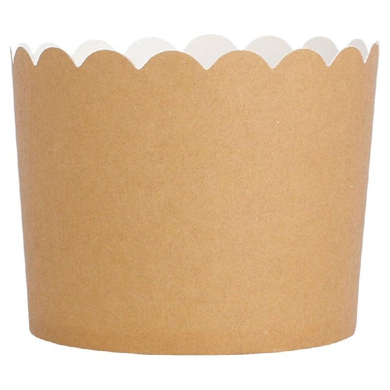 Caissette muffin carton kraft Ø6x5,5cm - par 3000_1