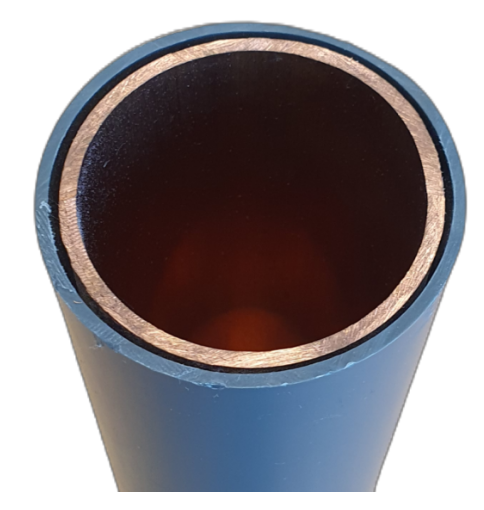 Récupérateur de chaleur sur eaux grises vertical Evolsys - Dimensions 1m70 ou 2m10 - ShowerPipe_1