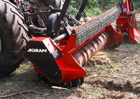 Broyeur forestier 3 points avant/arrière w forrest 2550 - agram_1