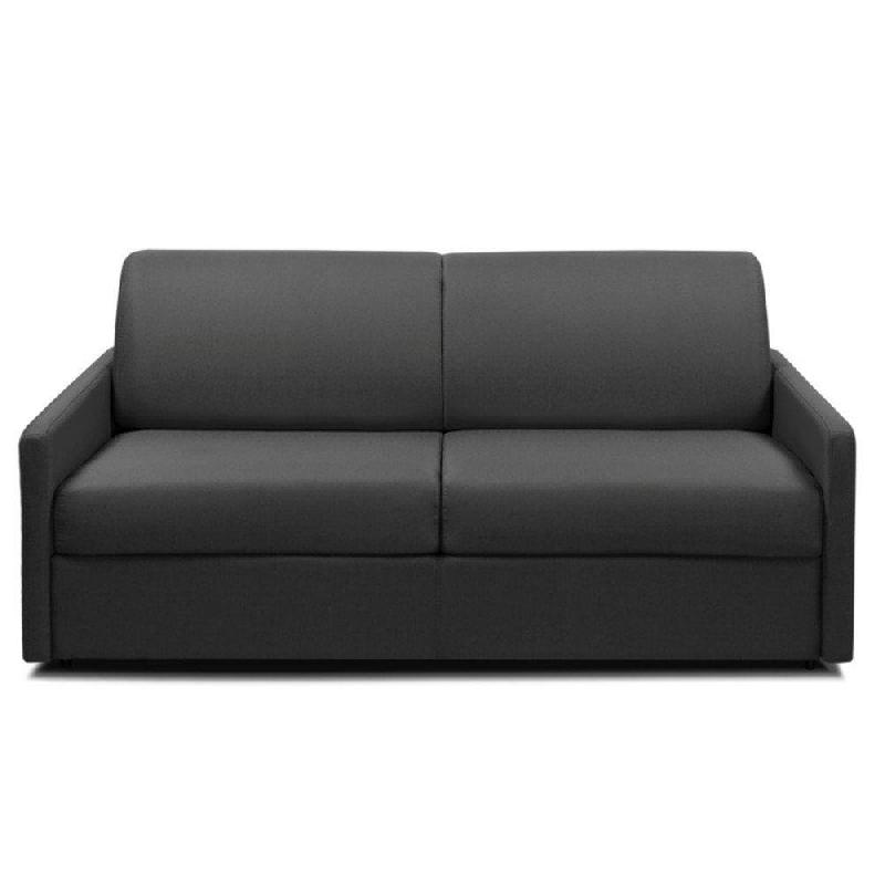 Canapé convertible Paradiso Express 120cm - Matelas 14cm - Gris anthracite - Fabrication italienne_1