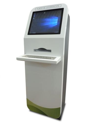Kiosque interactif Série F - Artemedia - Design compact et configurable avec composants intégrés_1