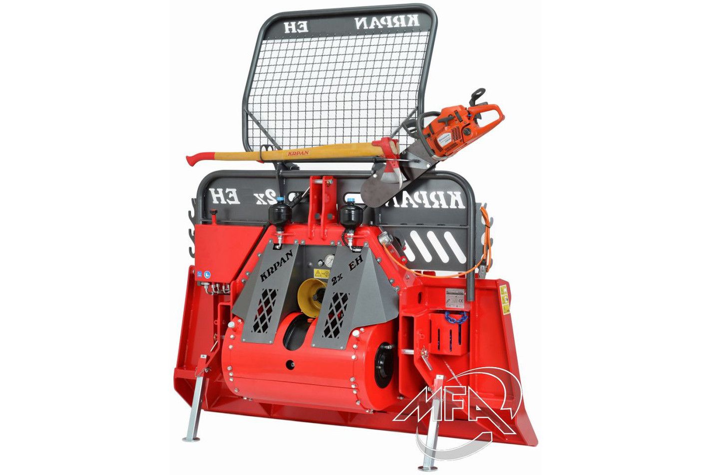 713 2x10eh - treuil forestier - materiel forestier - grille de protection orientable_1