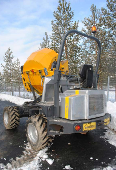 Dumper 1,8 m3 pour transport et évacuation de matériaux