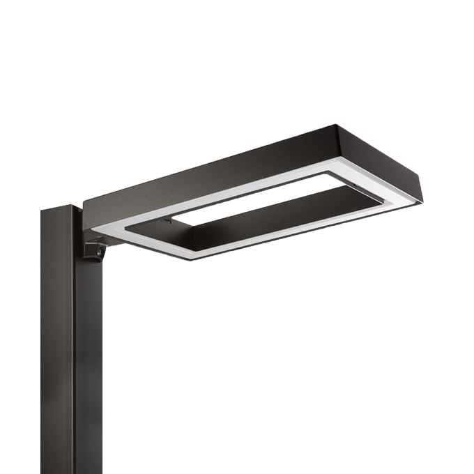 Luminaire CadreLed - innovant, IP66 IK10, 36 à 86W, 3000K ou ambre, versions Ambiance/Urbain/Trame noire_1