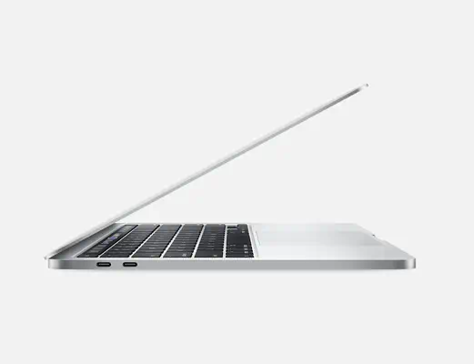 MacBook Pro Touch Bar 13'' i5 1,4 GHz 8Go 512Go SSD 2020 Argent - Grade Reconditionné en France Bon_1