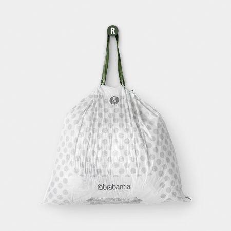 Sacs poubelle PerfectFit Brabantia - Code R (36 litres) - Rouleau de 10 sacs - Résistants aux déchirures et faciles à changer_1