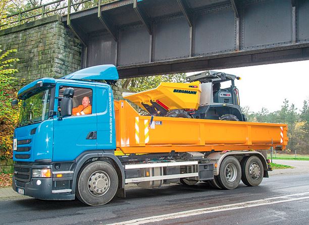 Tombereau compact et ergonomique C807s - Plate-forme basculante à trois côtés - Bergmann - Moteur Tier 5 Final_1