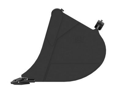 Godet d'excavation à l'arrière de la chargeuse pelleteuse - caterpillar finance france - extra-robuste - 300 mm (12 in), à verrouillage par axe_1