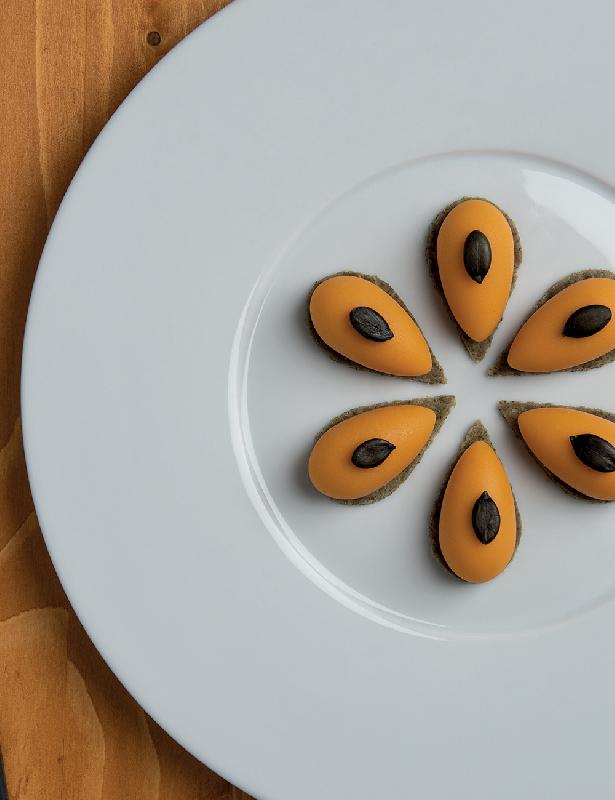 Moule Mini Quenelles Tonda 3D Pavoflex  Pavoni Italia - 100 empreintes_1