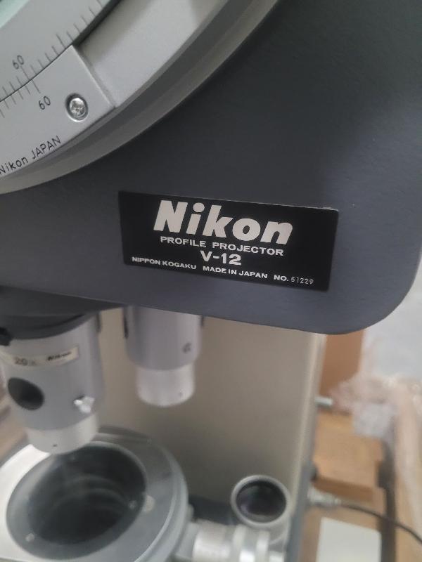 NIKON Profile projector V-12_1