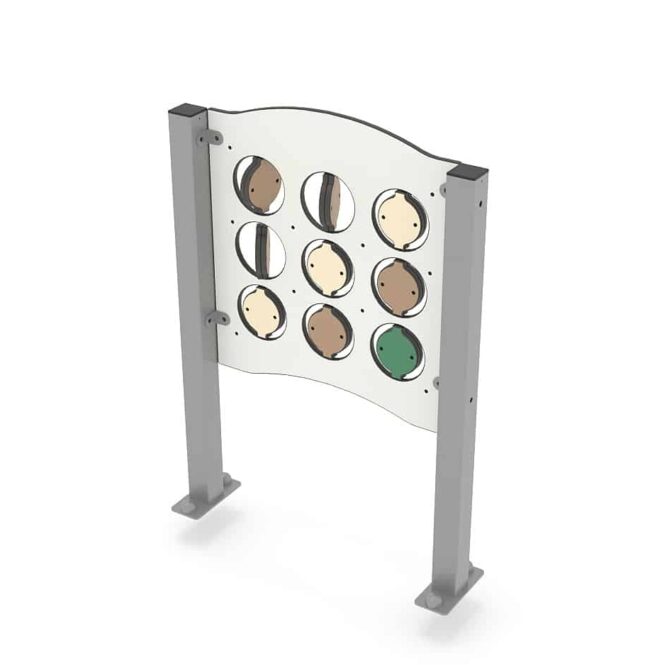 Panneaux ludiques - Morpion LD1PN1090 - Structure pour aire de jeux - Tranche d'âge 1 an et plus_1