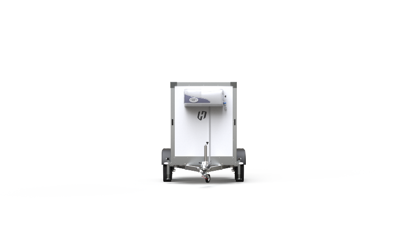 Remorque frigorifique Henra Cooler - 2 essieux - 2700 kg - Référence SW1665M16_1