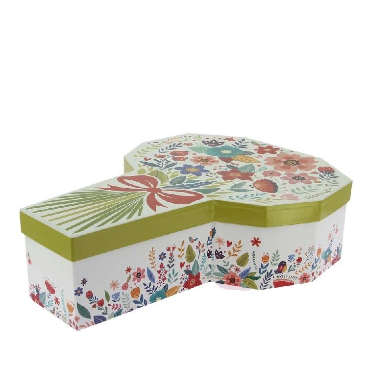 Boite carton forme bouquet Primavera 32x29x10 cm_1