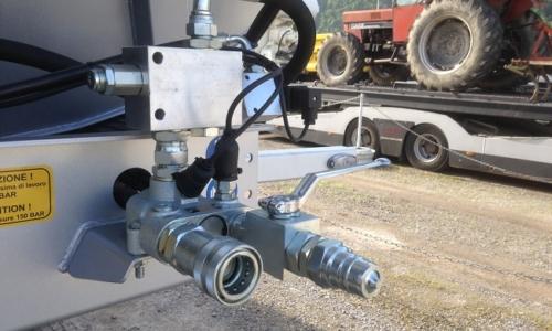 Semi-remorque benne basculante Menci SA700R - 27m³ - 3 essieux SAF - acier Hardox B450_1