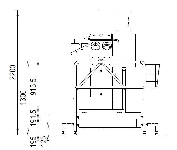 Sas Hygiène avec module de nettoyage des semelles et contrôle d'entrée - ECO Compact III_1